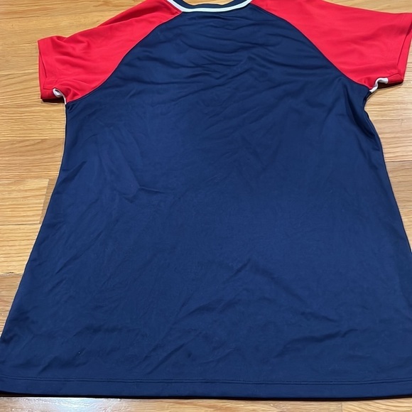 MAJESTIC women’s vneck short sleeve Boston Red Sox shirt size xlarge . - Picture 6 of 7